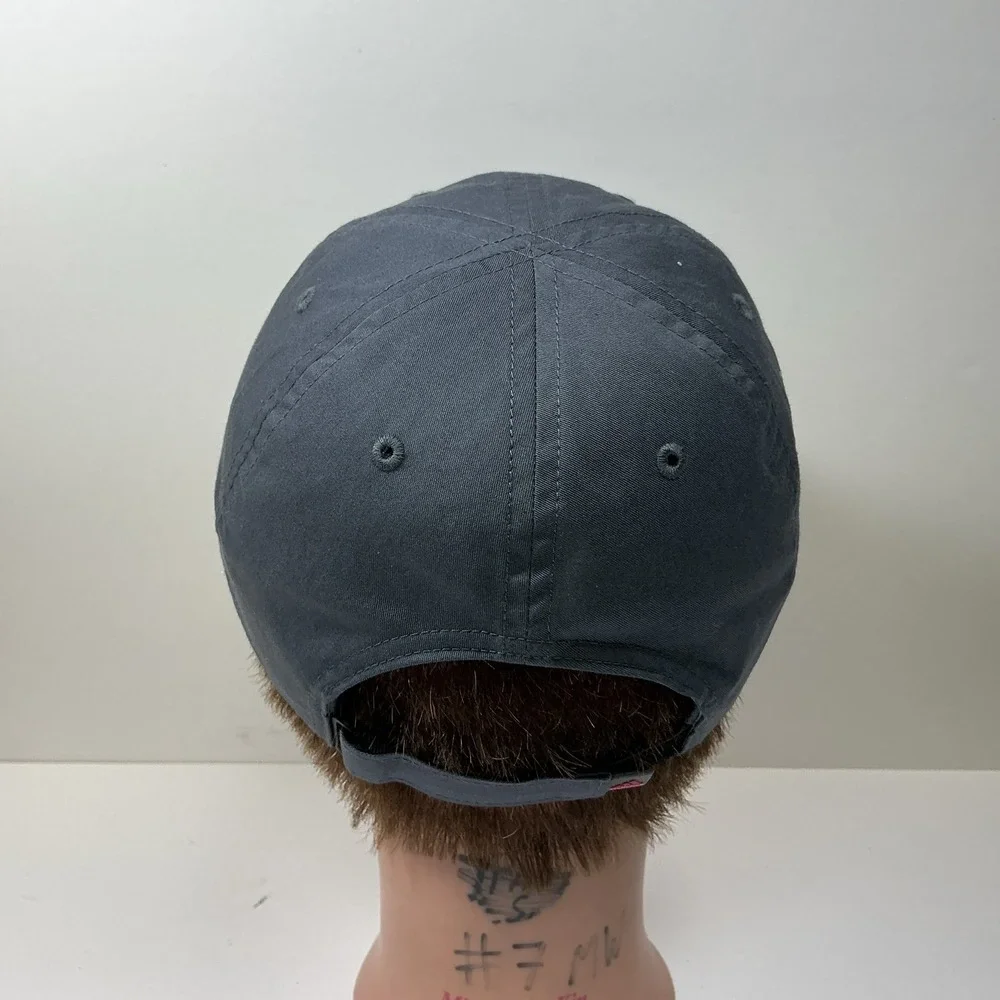 Adidas Aeroready Hat Strap Back Cap Gray Lightweight Golf Athletic Outdoor